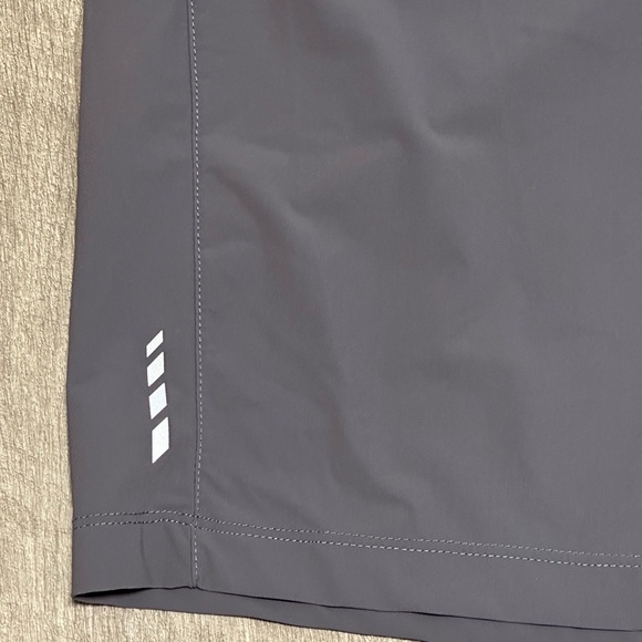 Mens OutdoorSports 40 XL Shorts Khakis Chino Gray Flex Gripper Waist Stretch New - Picture 6 of 9